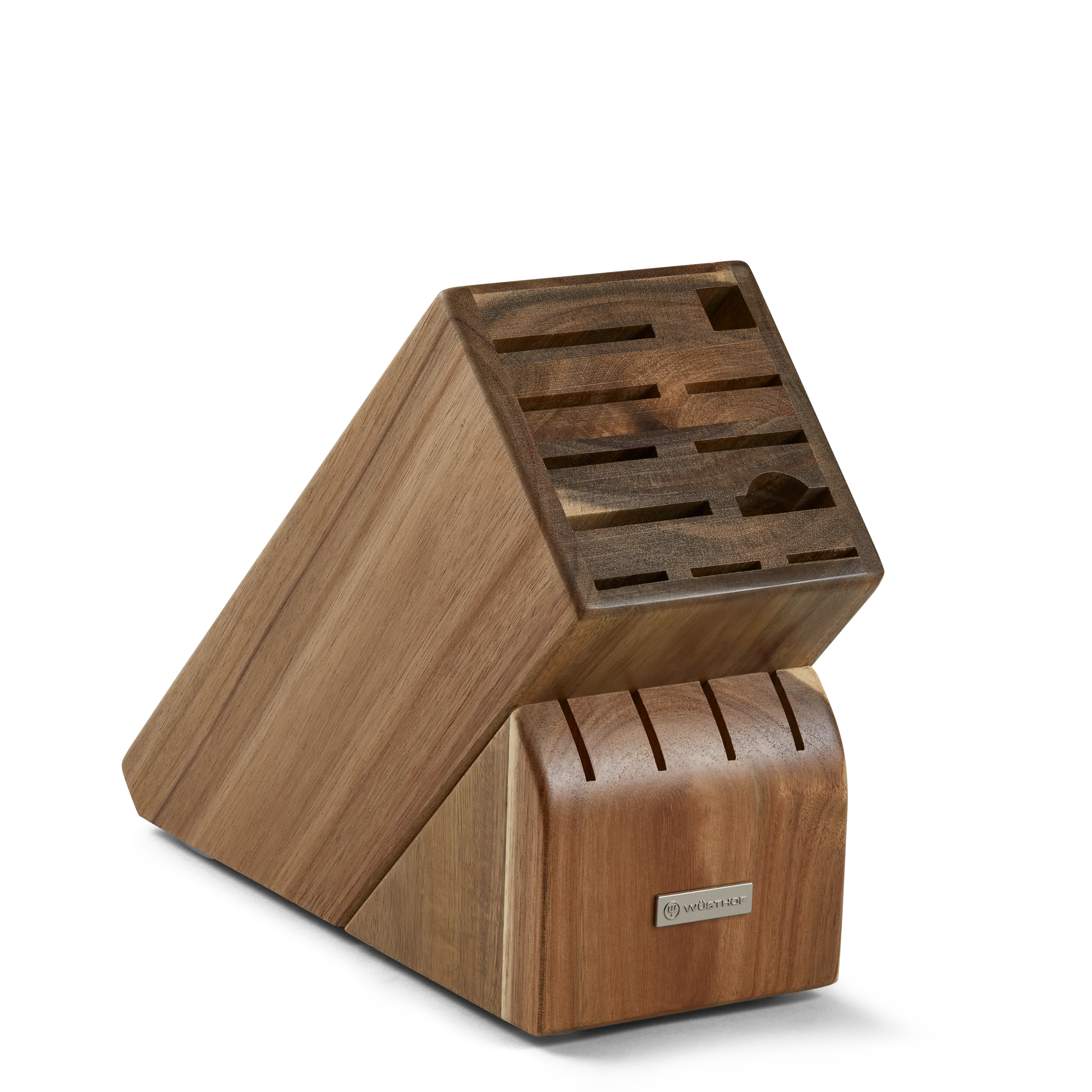 15-Slot Acacia Knife Block