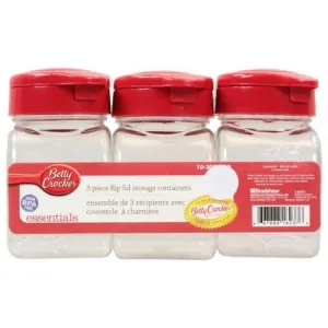 3 Pack BPA Free Storage Containers with Flip Lid