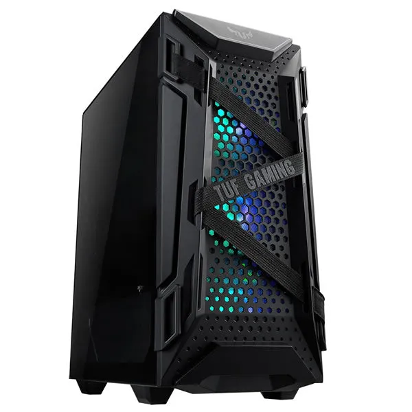 ASUS TUF Gaming GT301 ATX mid-tower compact case with Tempered Glass Side Panel *Display model*