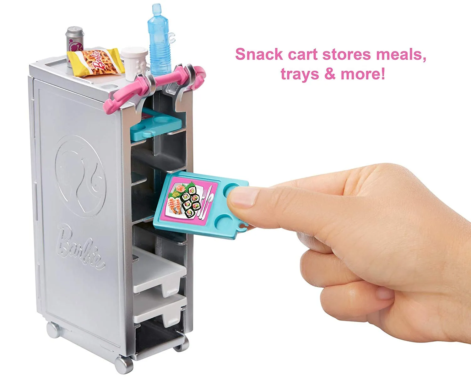 Barbie Dreamplane Playset with 15 Themed Accessories