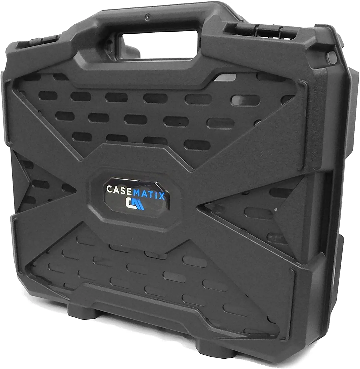 CASEMATIX Hard Shell DJ Mixer Travel Case with Customizable Foam Compatible with Yamaha MG10XU, MG10, MG06 10 Input Stereo Mixer Effects and Cables