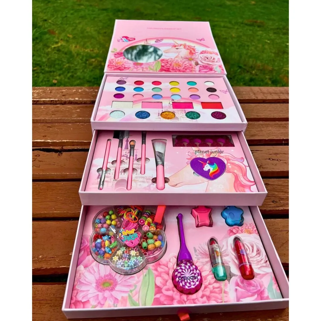Complete Makeup Layers Cosmetics Box