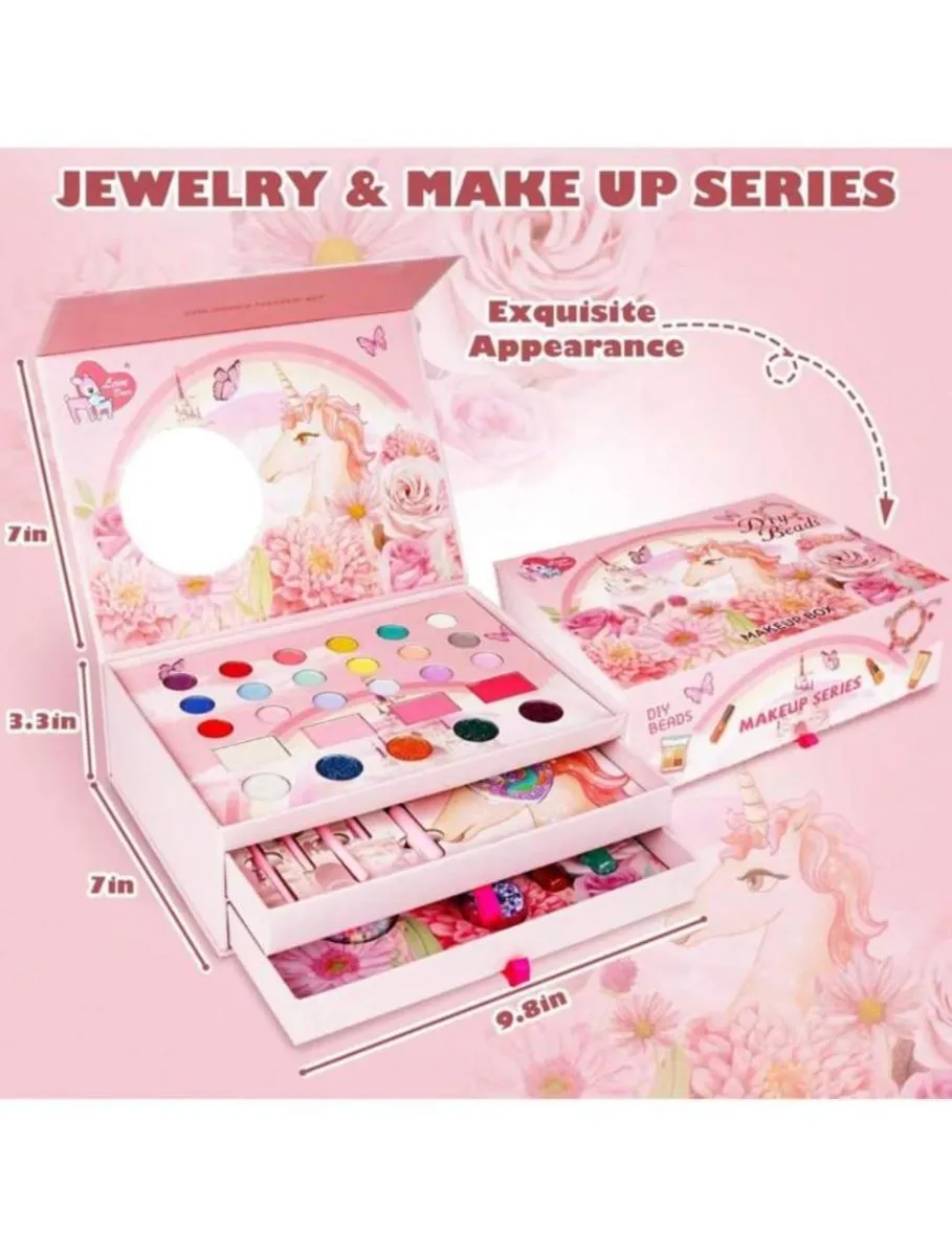 Complete Makeup Layers Cosmetics Box