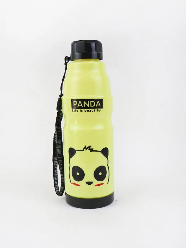 Cute Water Bottle Multidesign Yellow - 650ML