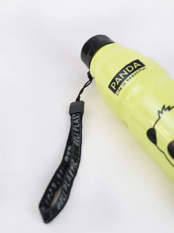 Cute Water Bottle Multidesign Yellow - 650ML