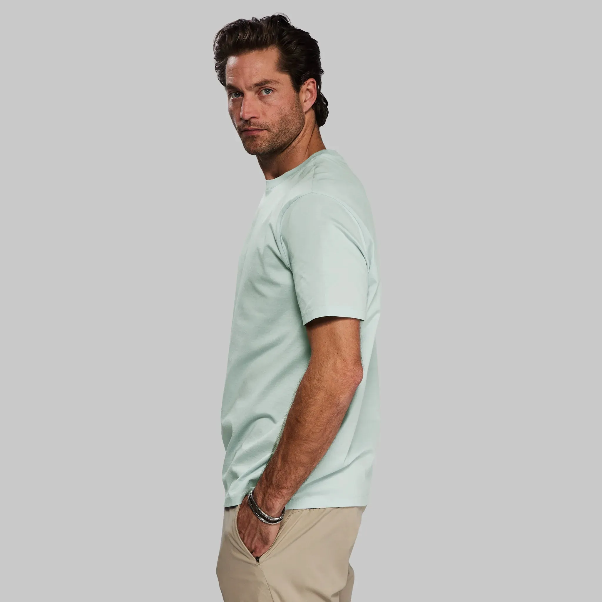 Equator T Shirt. Mint Green edition