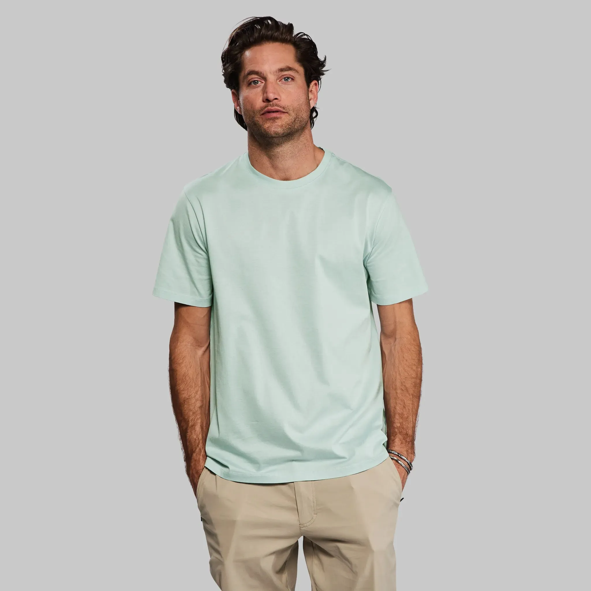 Equator T Shirt. Mint Green edition