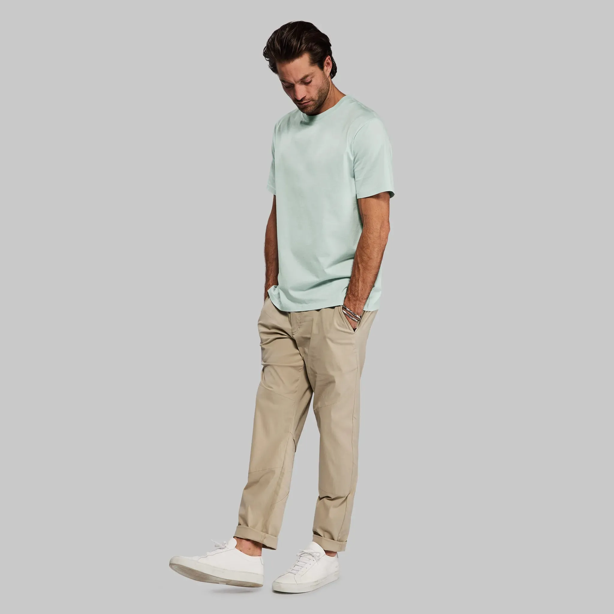 Equator T Shirt. Mint Green edition