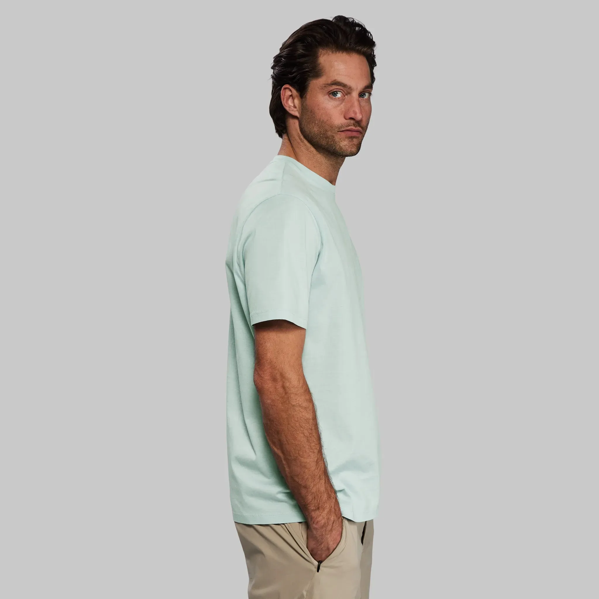 Equator T Shirt. Mint Green edition