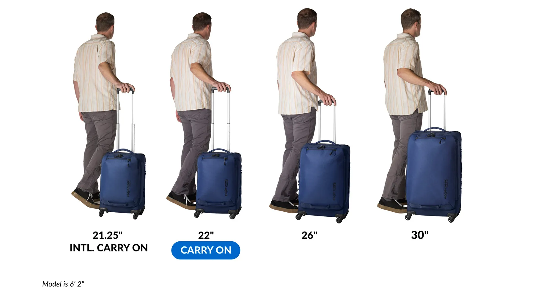 Expanse 4-Wheel 22" Carry-On Luggage