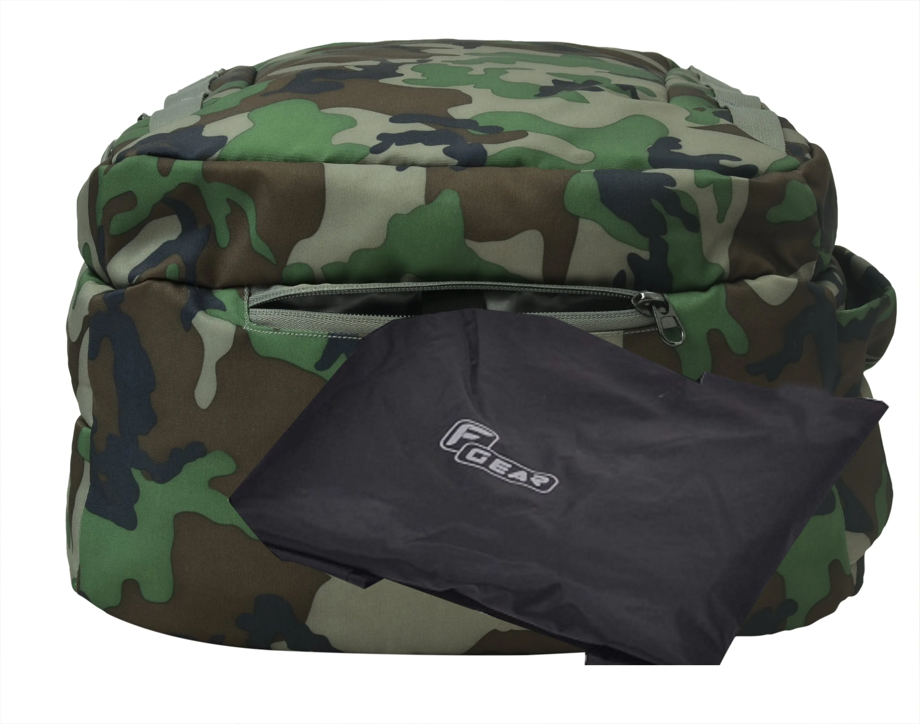 F Gear Raider 30 L Woodland A Camo Backpack with Rain Cover