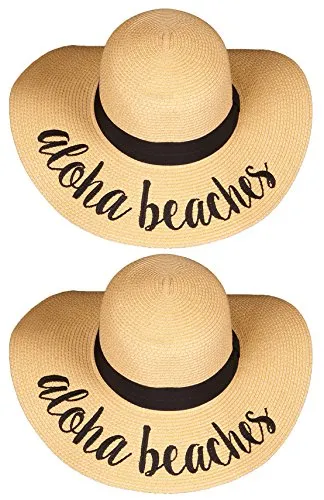 Funky Junque Floppy Beach Sun Hat Bundle