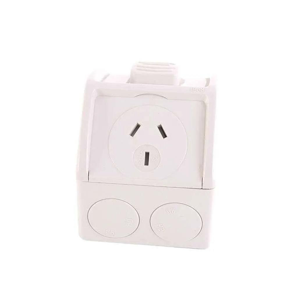 Hepol Weatherproof Single GPO 15A
