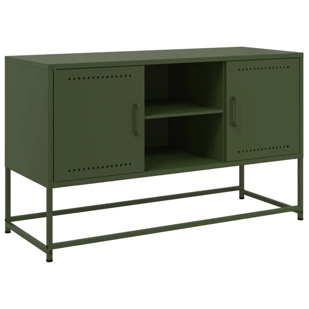 Highboard White 36x39x107 cm Steel