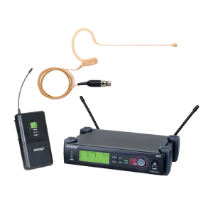 Hire - Shure SLX with MX153 Skintone Headset