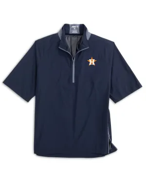 Houston Astros Stealth Stowable Short Sleeve Rain Jacket Houston Astros Stealth Stowable Short Sleeve Rain Jacket