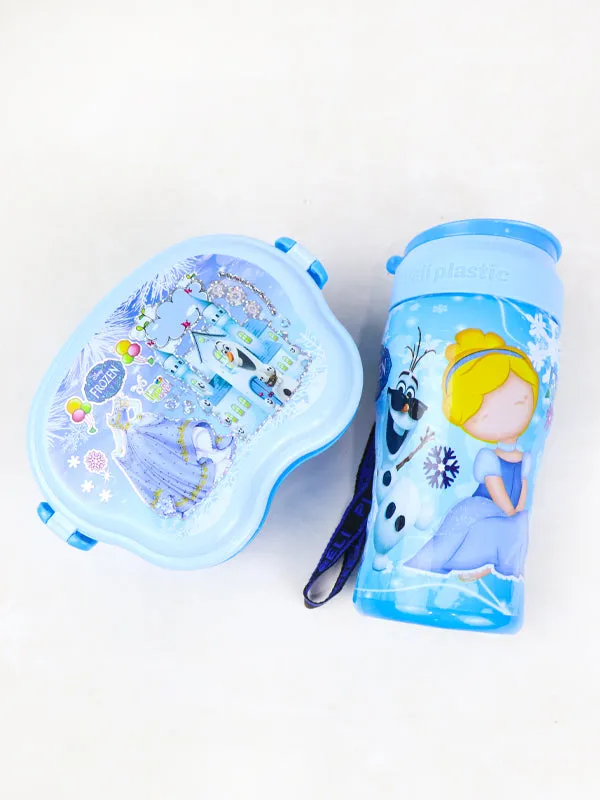 Kids Lunch Box & Water Bottle Frozen Gift Box