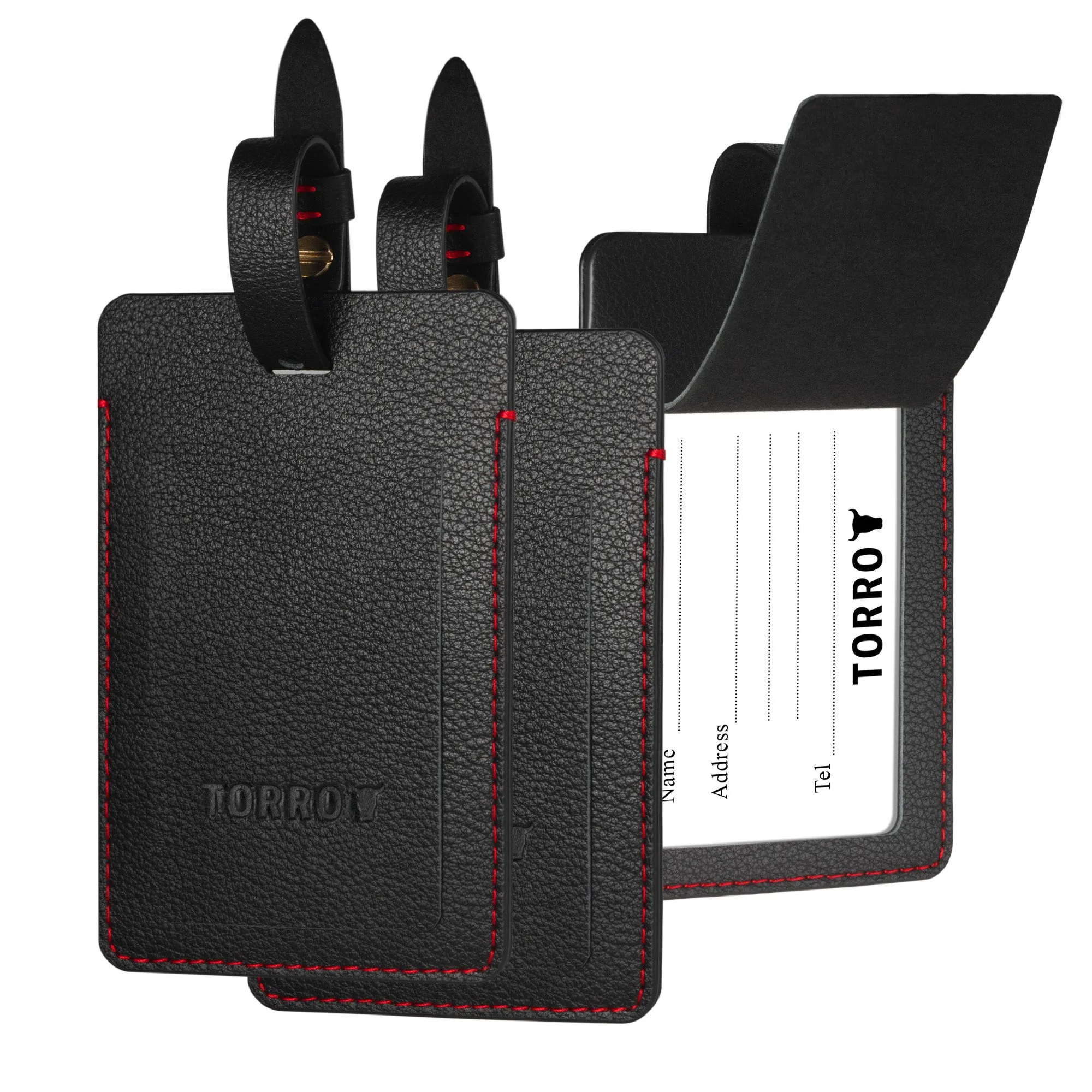 Leather Luggage Tag (2 Pack)