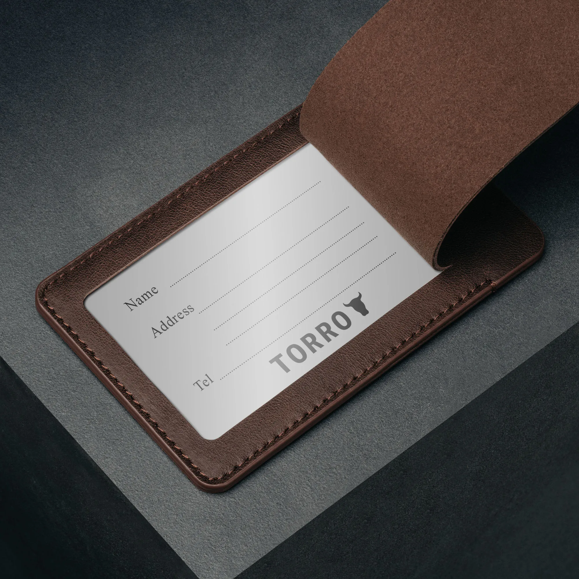 Leather Luggage Tag (2 Pack)