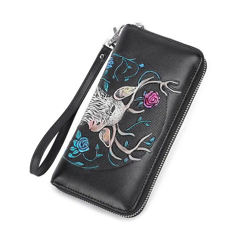 Multifunctional Trendy Personality Wallet Passport Bag