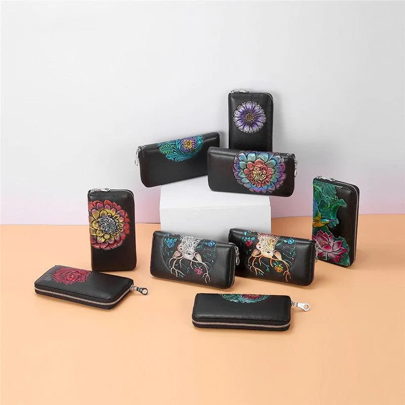 Multifunctional Trendy Personality Wallet Passport Bag