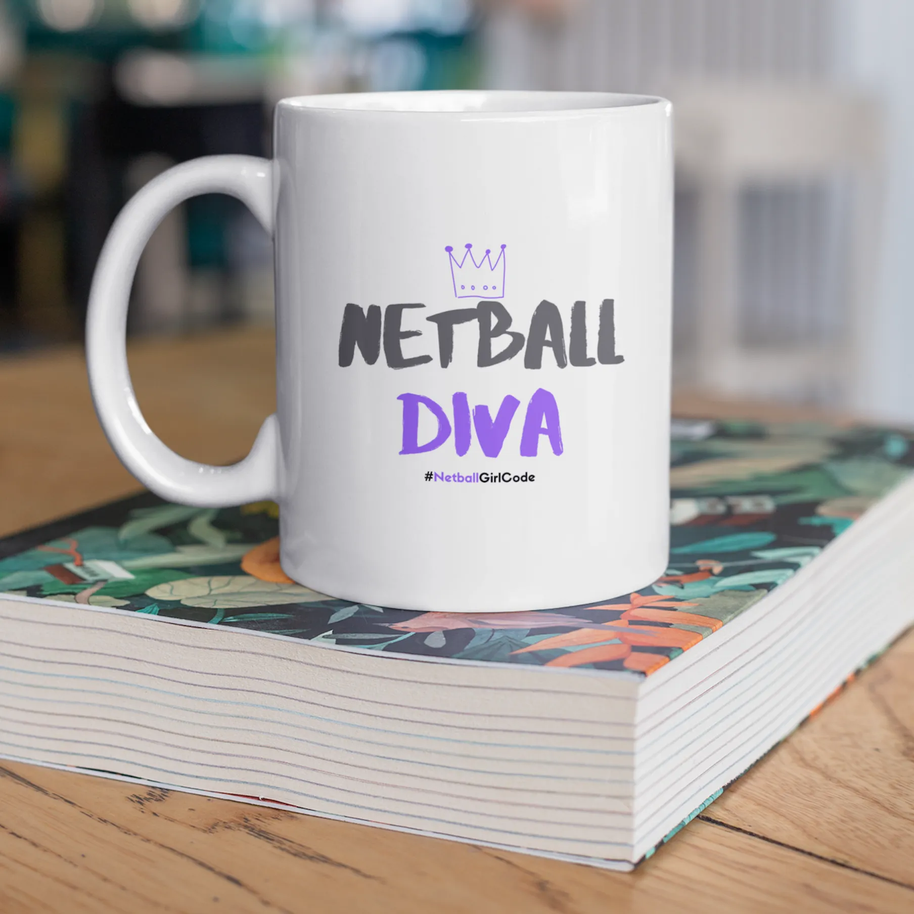 'Netball Diva' 11oz Ceramic Netball Mug