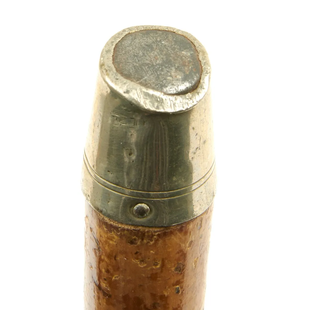 Original British WWI Era King's Shropshire Light Infantry Sergeant Cane Swagger Stick