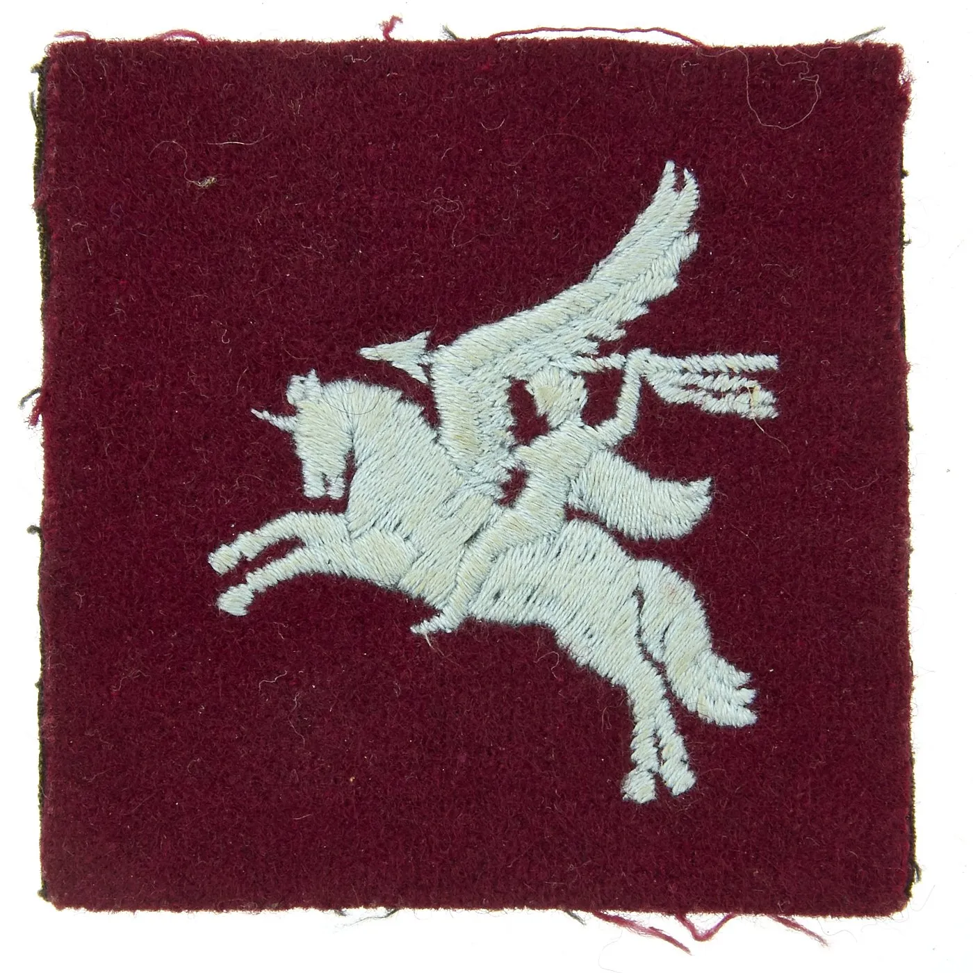 Original British WWII Airborne Parachute Regiment Insignia Badge and Pin Set