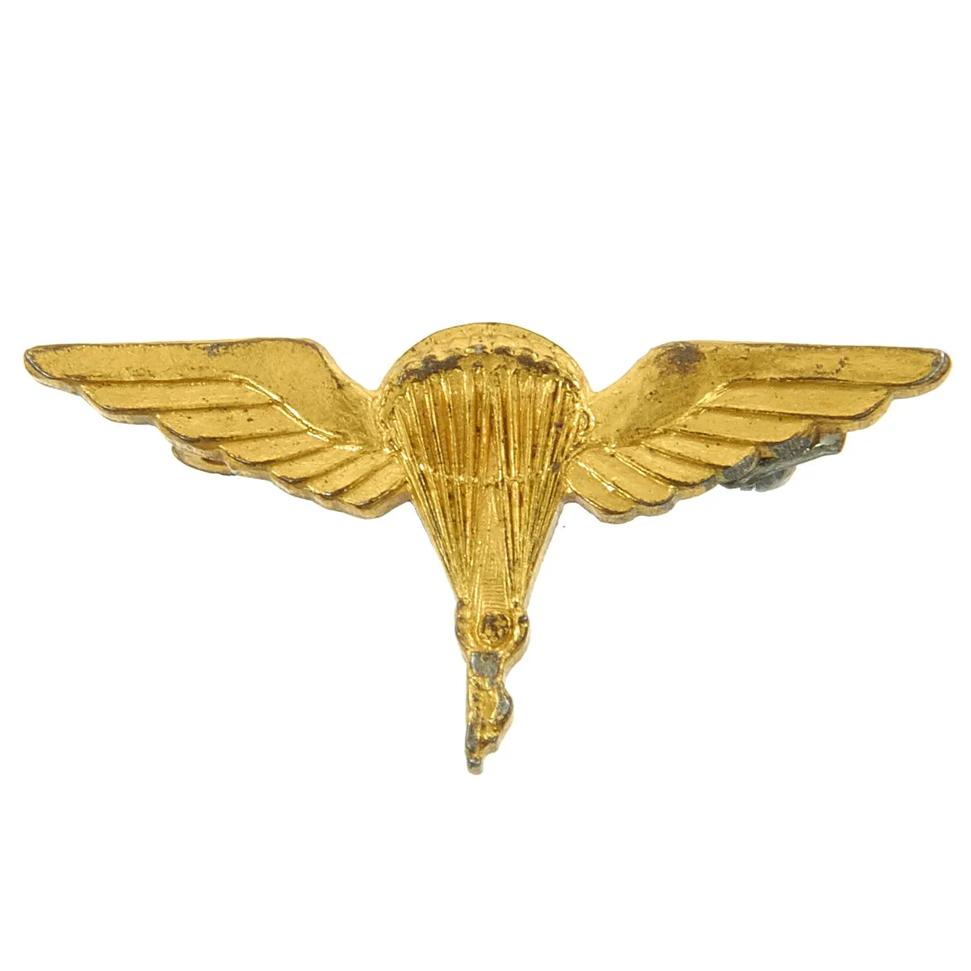Original British WWII Airborne Parachute Regiment Insignia Badge and Pin Set