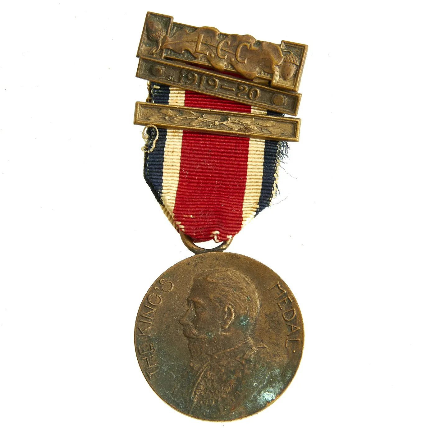 Original British WWII Royal Sussex Regiment Insignia and Medal Collection