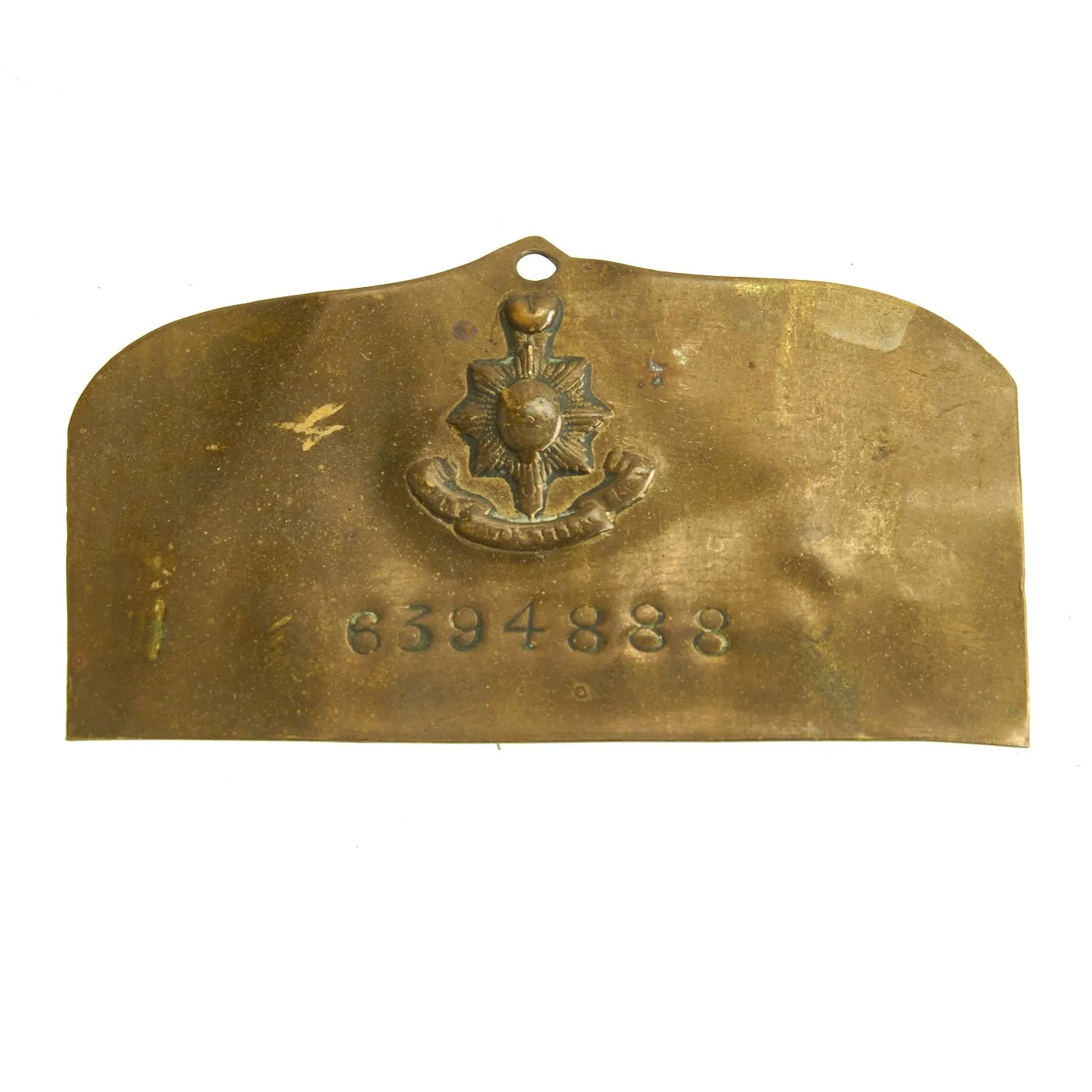 Original British WWII Royal Sussex Regiment Insignia and Medal Collection
