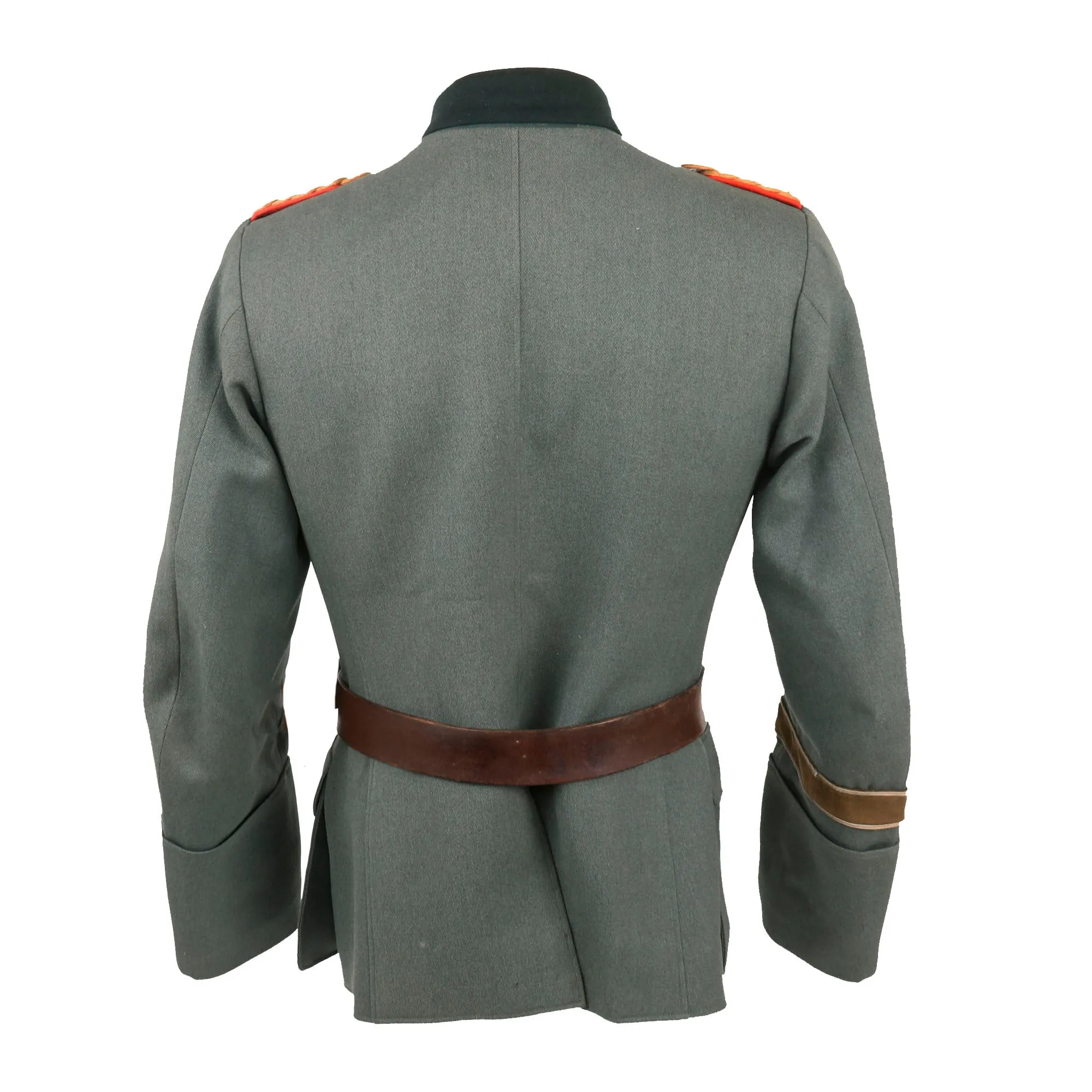 Original German WWII 15th & 18th Panzer Div. Commander Generalleutnant Erwin Menny Uniform, Photo & Document Set - Formerly Part of the A.A.F. Tank Museum