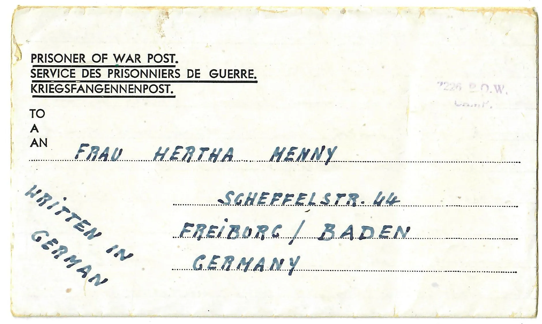 Original German WWII 15th & 18th Panzer Div. Commander Generalleutnant Erwin Menny Uniform, Photo & Document Set - Formerly Part of the A.A.F. Tank Museum