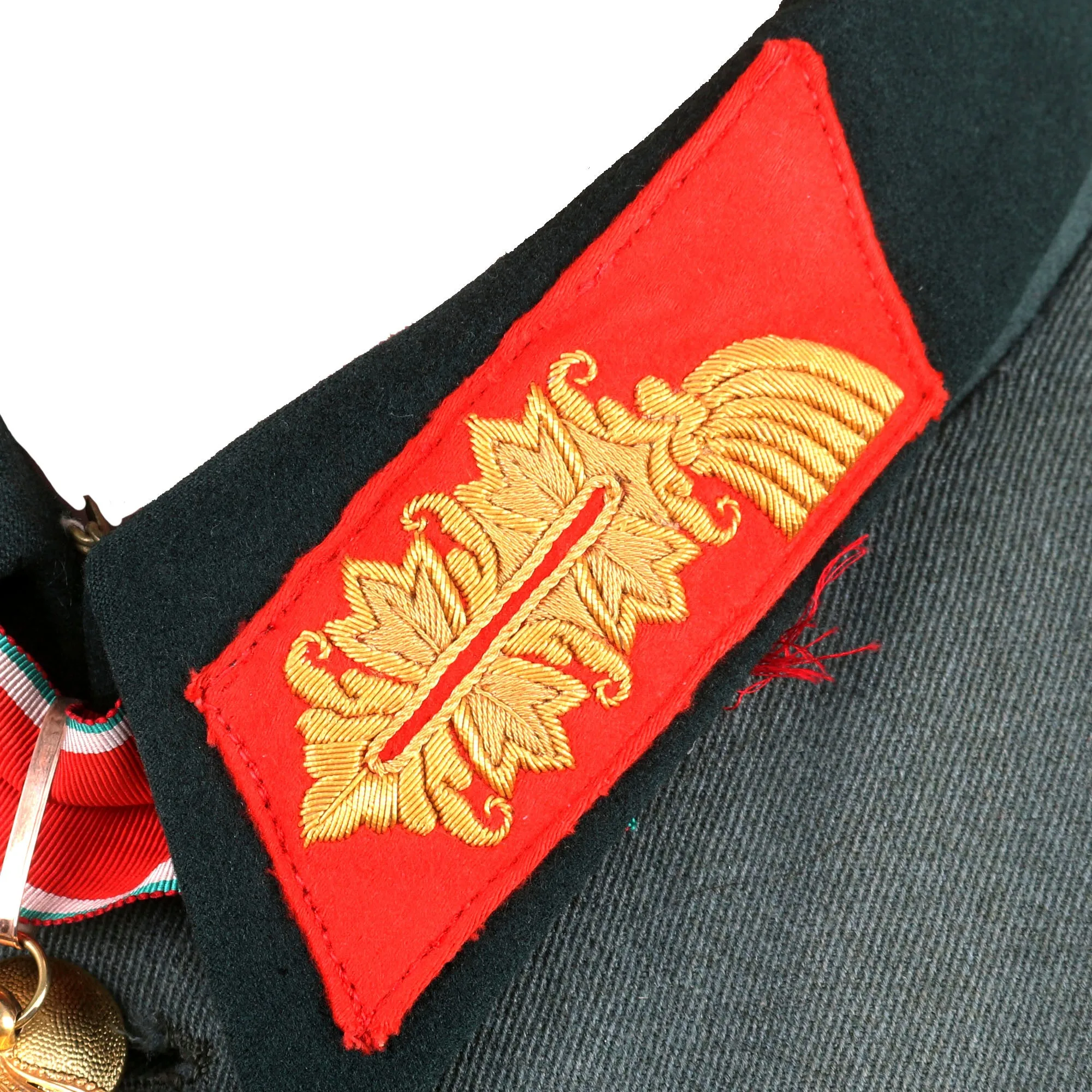 Original German WWII 15th & 18th Panzer Div. Commander Generalleutnant Erwin Menny Uniform, Photo & Document Set - Formerly Part of the A.A.F. Tank Museum