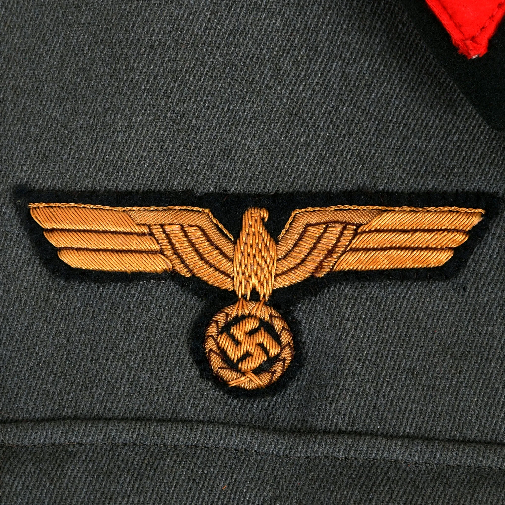 Original German WWII 15th & 18th Panzer Div. Commander Generalleutnant Erwin Menny Uniform, Photo & Document Set - Formerly Part of the A.A.F. Tank Museum