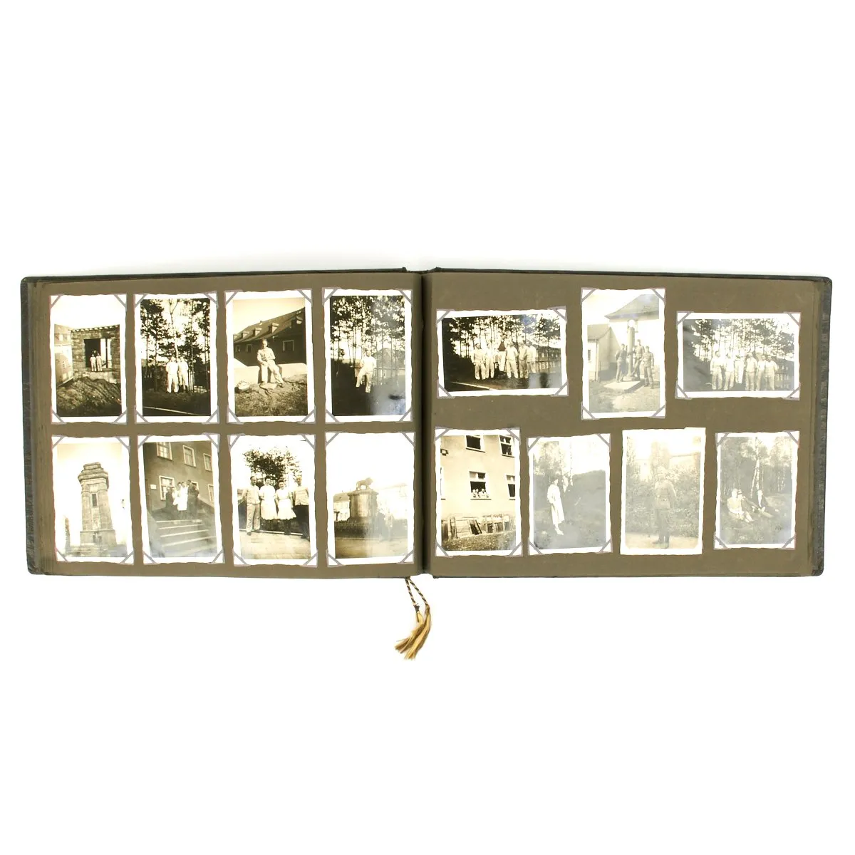Original German WWII 1942-1943 Panzer Grenadier NCO Photo Album - 300 Photos