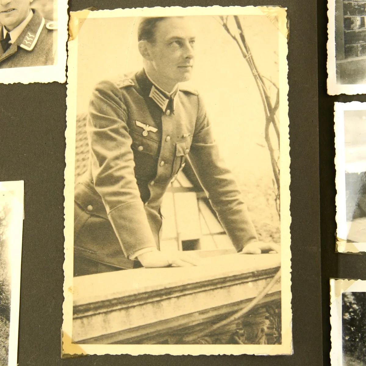 Original German WWII 1942-1943 Panzer Grenadier NCO Photo Album - 300 Photos