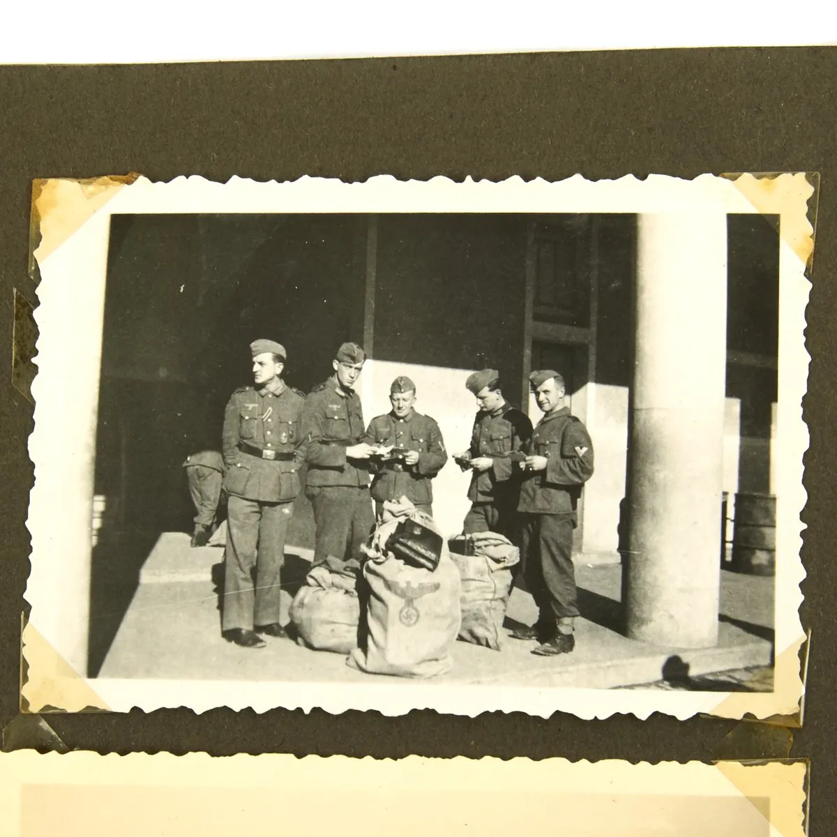 Original German WWII 1942-1943 Panzer Grenadier NCO Photo Album - 300 Photos