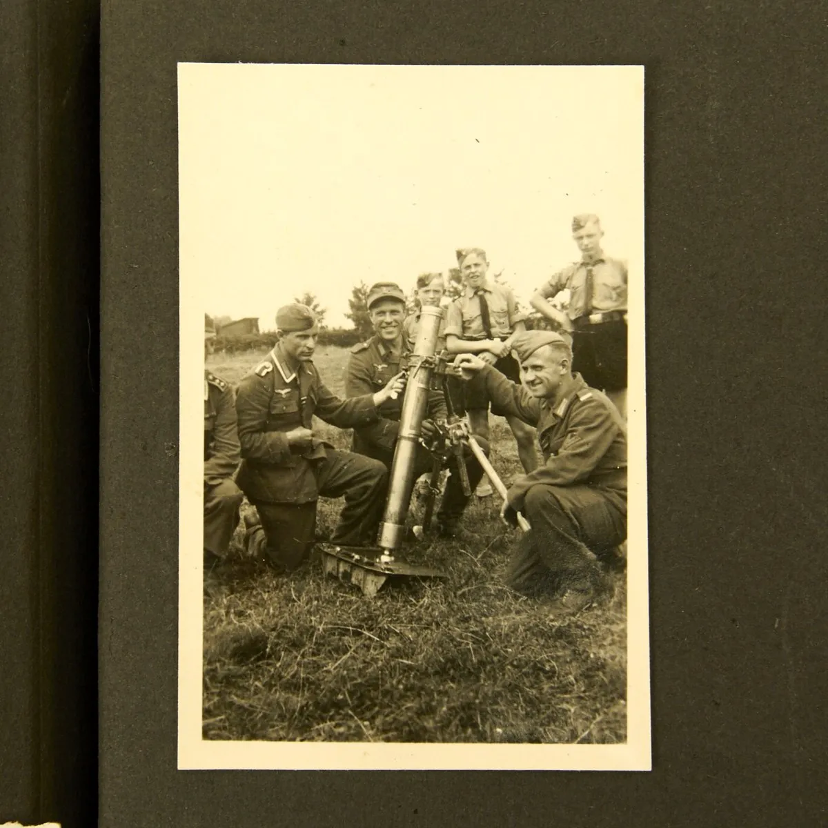 Original German WWII 1942-1943 Panzer Grenadier NCO Photo Album - 300 Photos