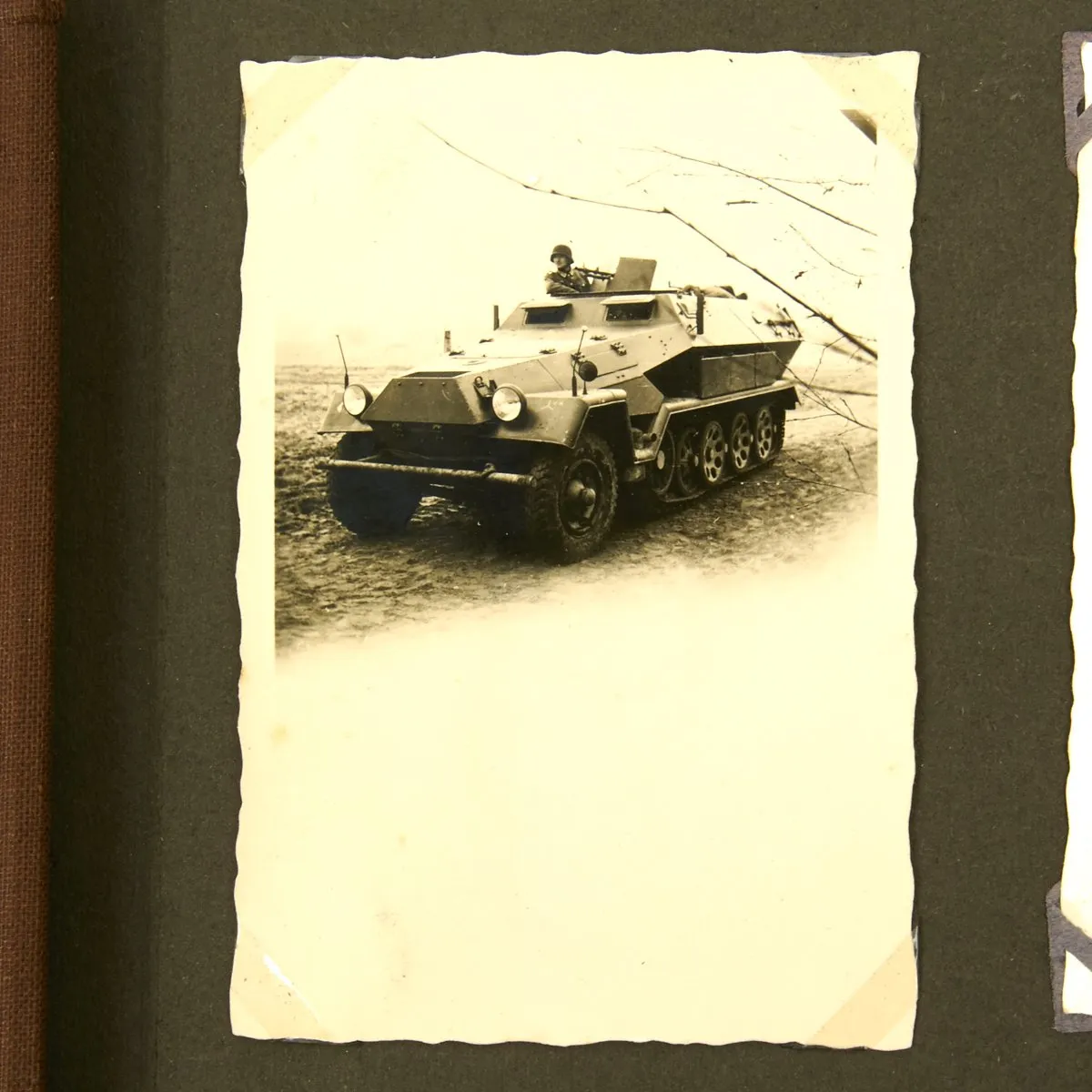 Original German WWII 1942-1943 Panzer Grenadier NCO Photo Album - 300 Photos