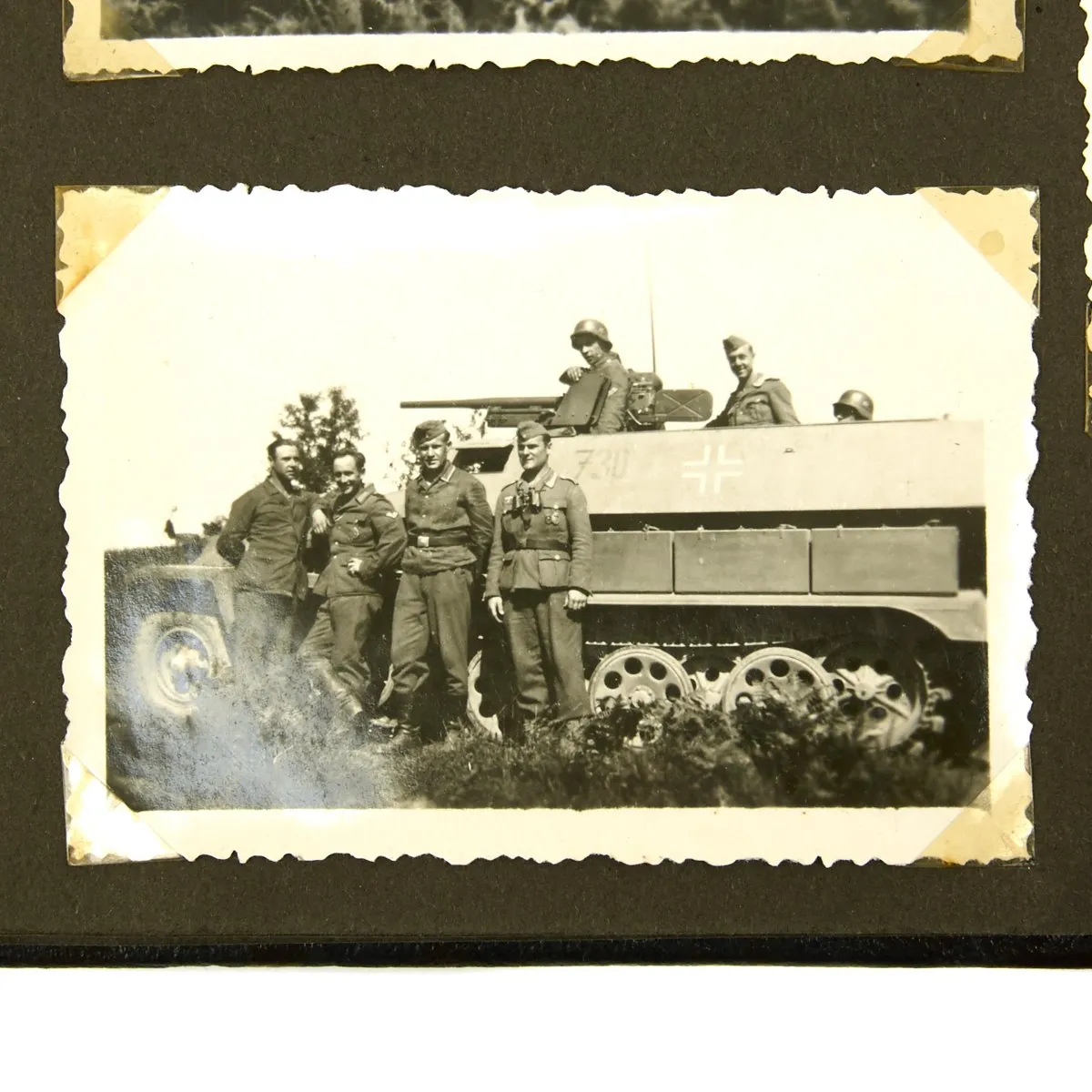 Original German WWII 1942-1943 Panzer Grenadier NCO Photo Album - 300 Photos