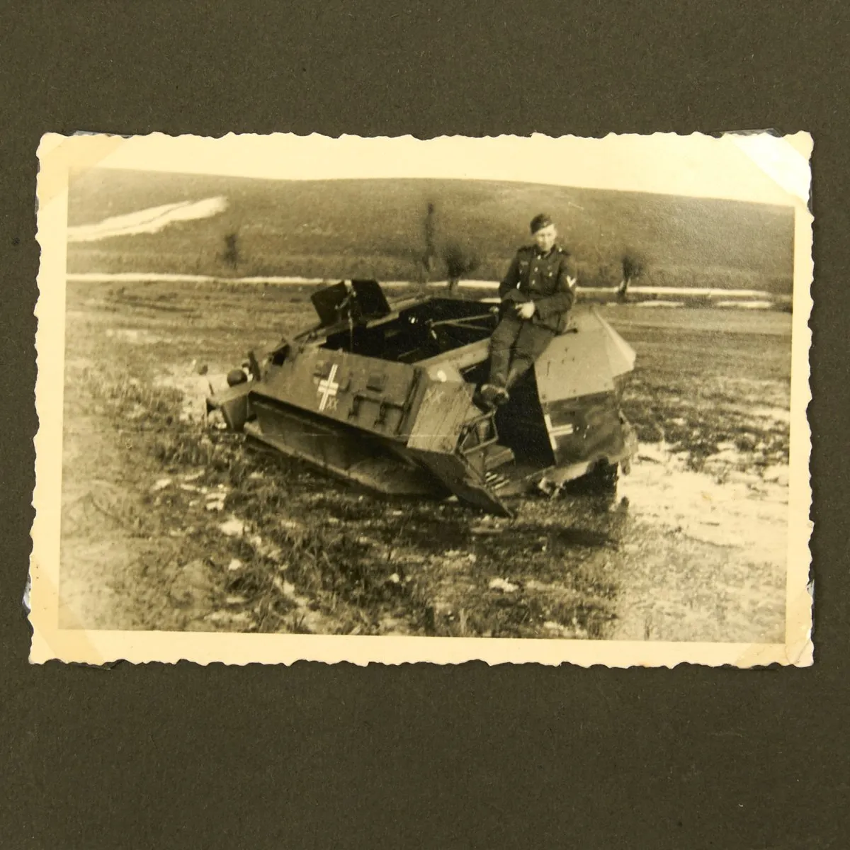 Original German WWII 1942-1943 Panzer Grenadier NCO Photo Album - 300 Photos