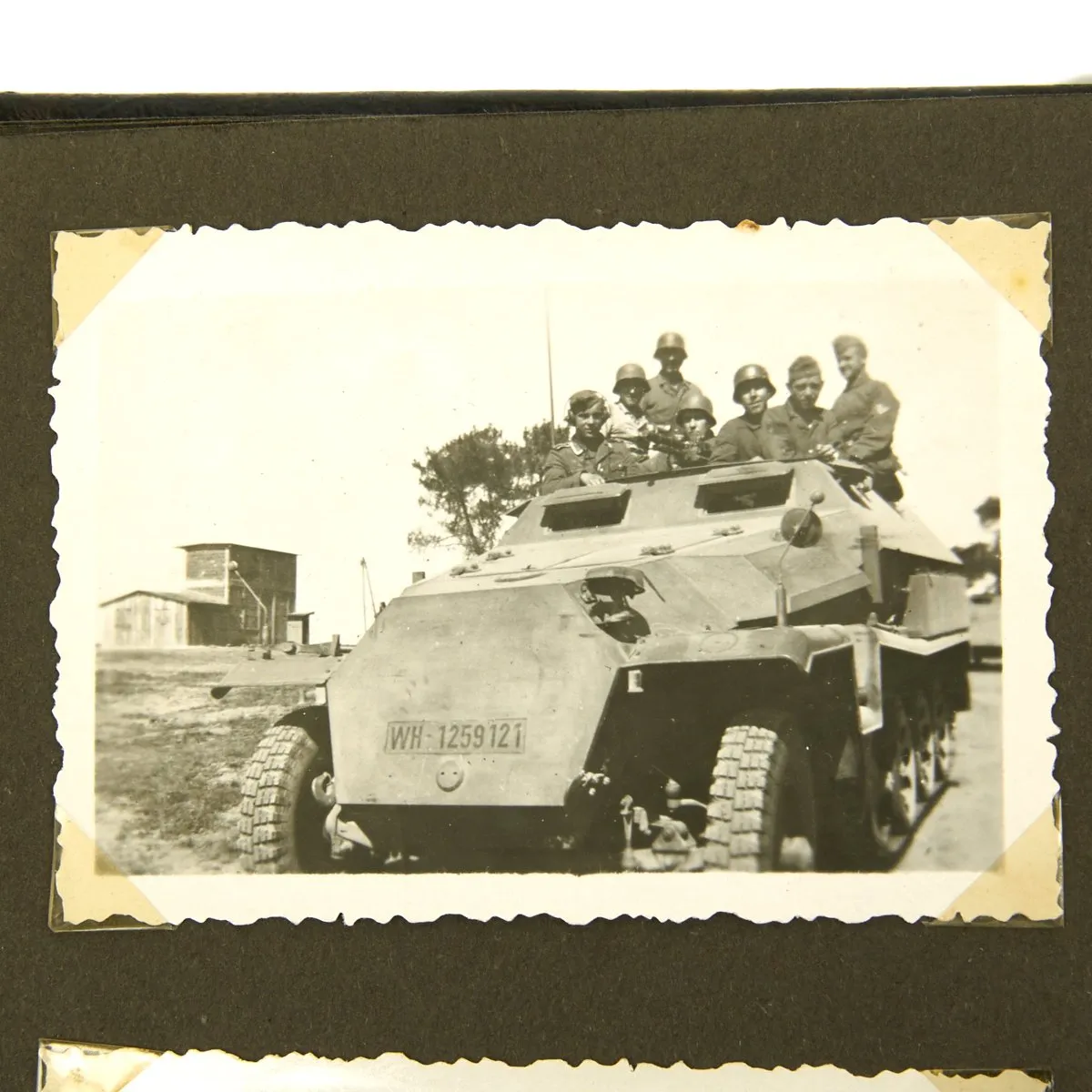 Original German WWII 1942-1943 Panzer Grenadier NCO Photo Album - 300 Photos
