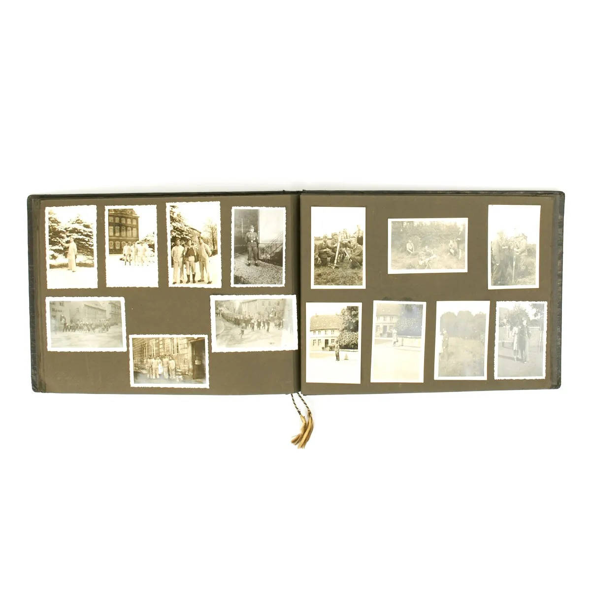 Original German WWII 1942-1943 Panzer Grenadier NCO Photo Album - 300 Photos