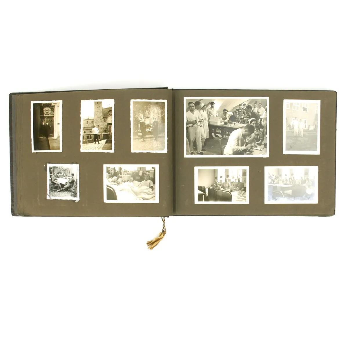 Original German WWII 1942-1943 Panzer Grenadier NCO Photo Album - 300 Photos