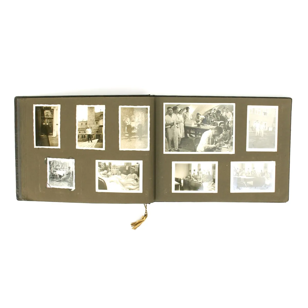 Original German WWII 1942-1943 Panzer Grenadier NCO Photo Album - 300 Photos