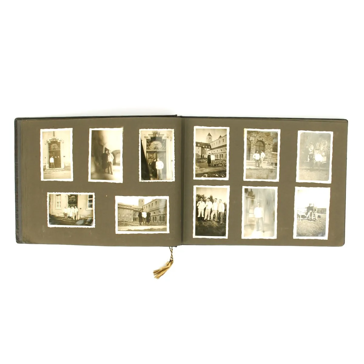 Original German WWII 1942-1943 Panzer Grenadier NCO Photo Album - 300 Photos