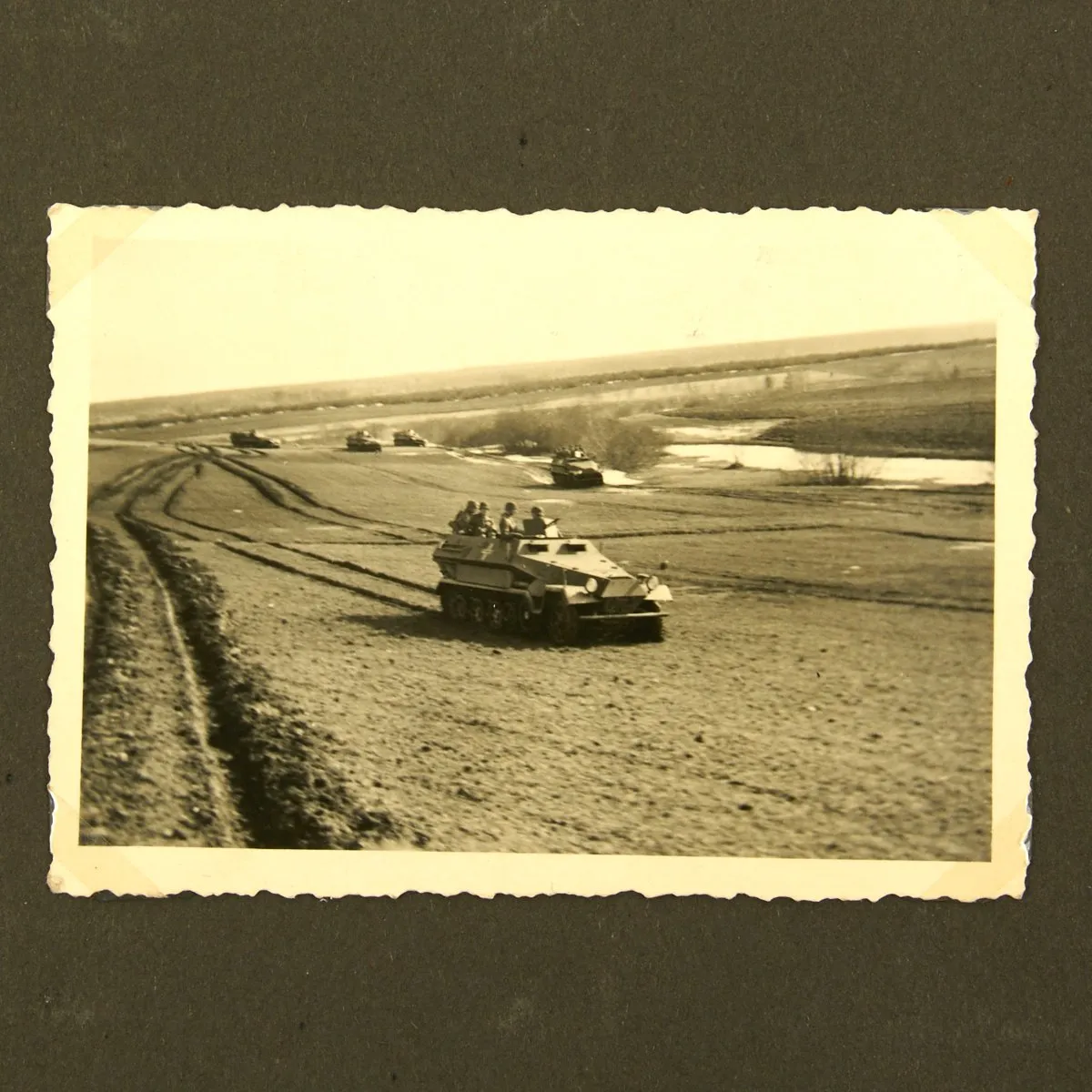 Original German WWII 1942-1943 Panzer Grenadier NCO Photo Album - 300 Photos