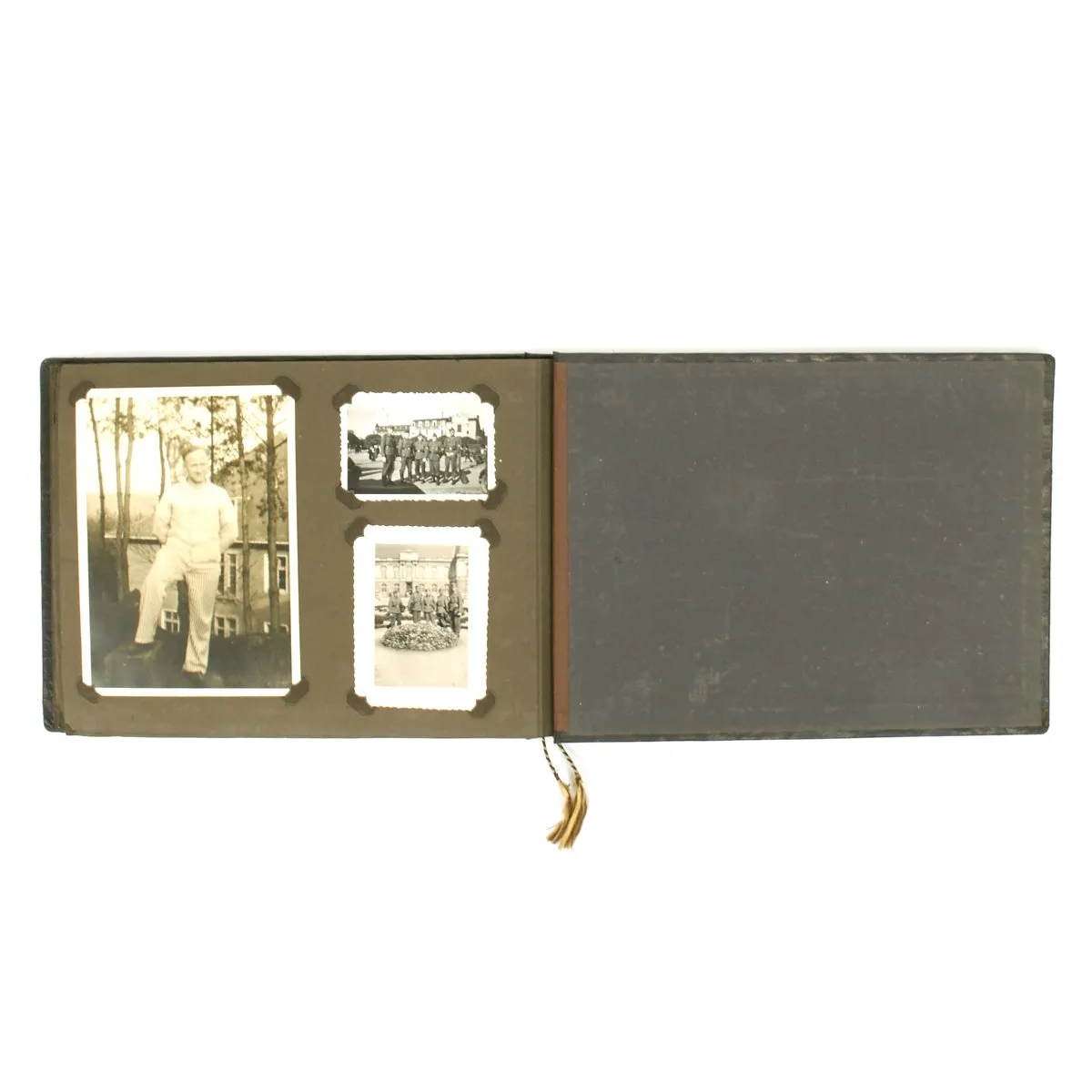 Original German WWII 1942-1943 Panzer Grenadier NCO Photo Album - 300 Photos