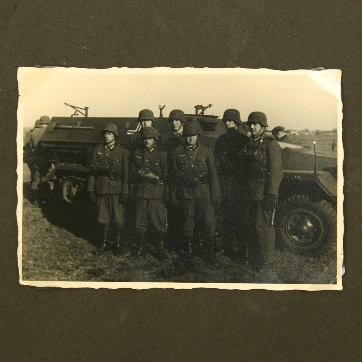Original German WWII 1942-1943 Panzer Grenadier NCO Photo Album - 300 Photos